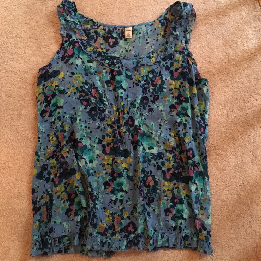 Old Navy Floral Tank